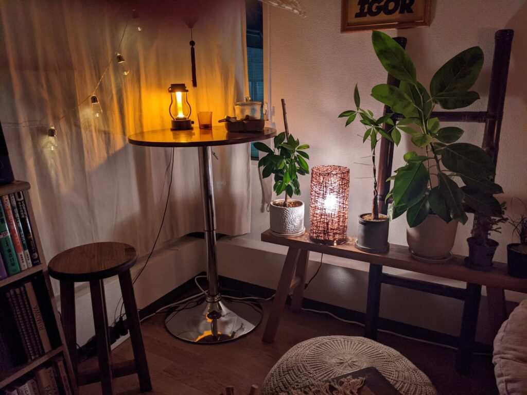 一人暮らしの賃貸でバリのリゾート風アジアンテイストな部屋を安く作る